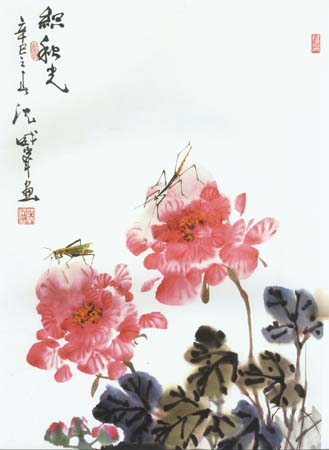 主题:沈威峰及他的花鸟画作品